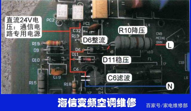 海信变频空调通信故障维修指南 通信电路深度解析